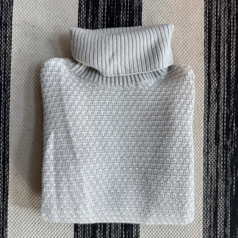 J.Crew Sweater Women's Great Long Sleeve Turtleneck Knit Sweater Size S - Picture 9 of 9